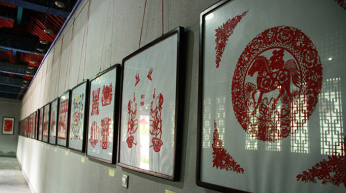 骏马腾祥-安阳市第十二届民间剪纸展(图19)