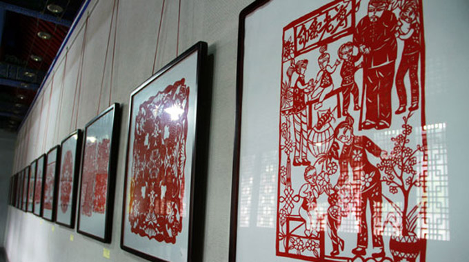 骏马腾祥-安阳市第十二届民间剪纸展(图16)